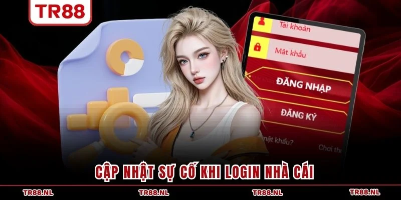 Cập nhật sự cố khi login nhà cái