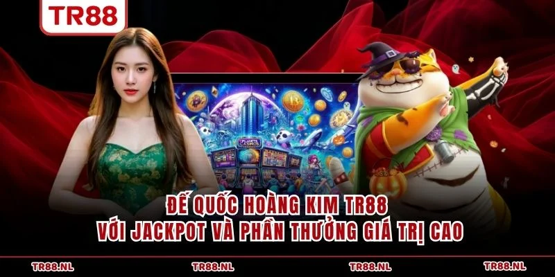 Đế Quốc Hoàng Kim TR88 với jackpot và phần thưởng giá trị cao