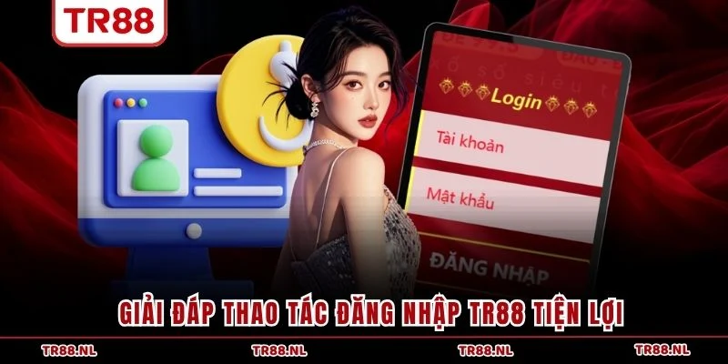 Giải đáp thao tác đăng nhập TR88 tiện lợi