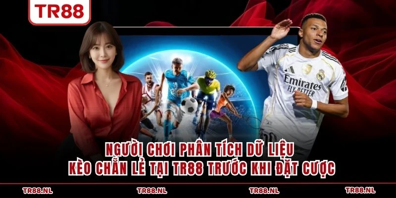 Người chơi phân tích dữ liệu kèo chẵn lẻ tại TR88 trước khi đặt cược