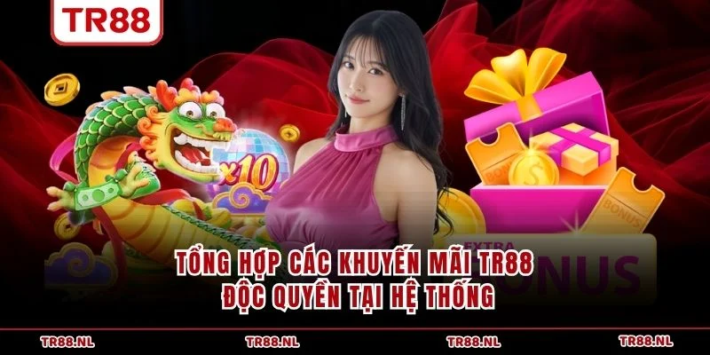 Tổng hợp các khuyến mãi TR88 độc quyền tại hệ thống